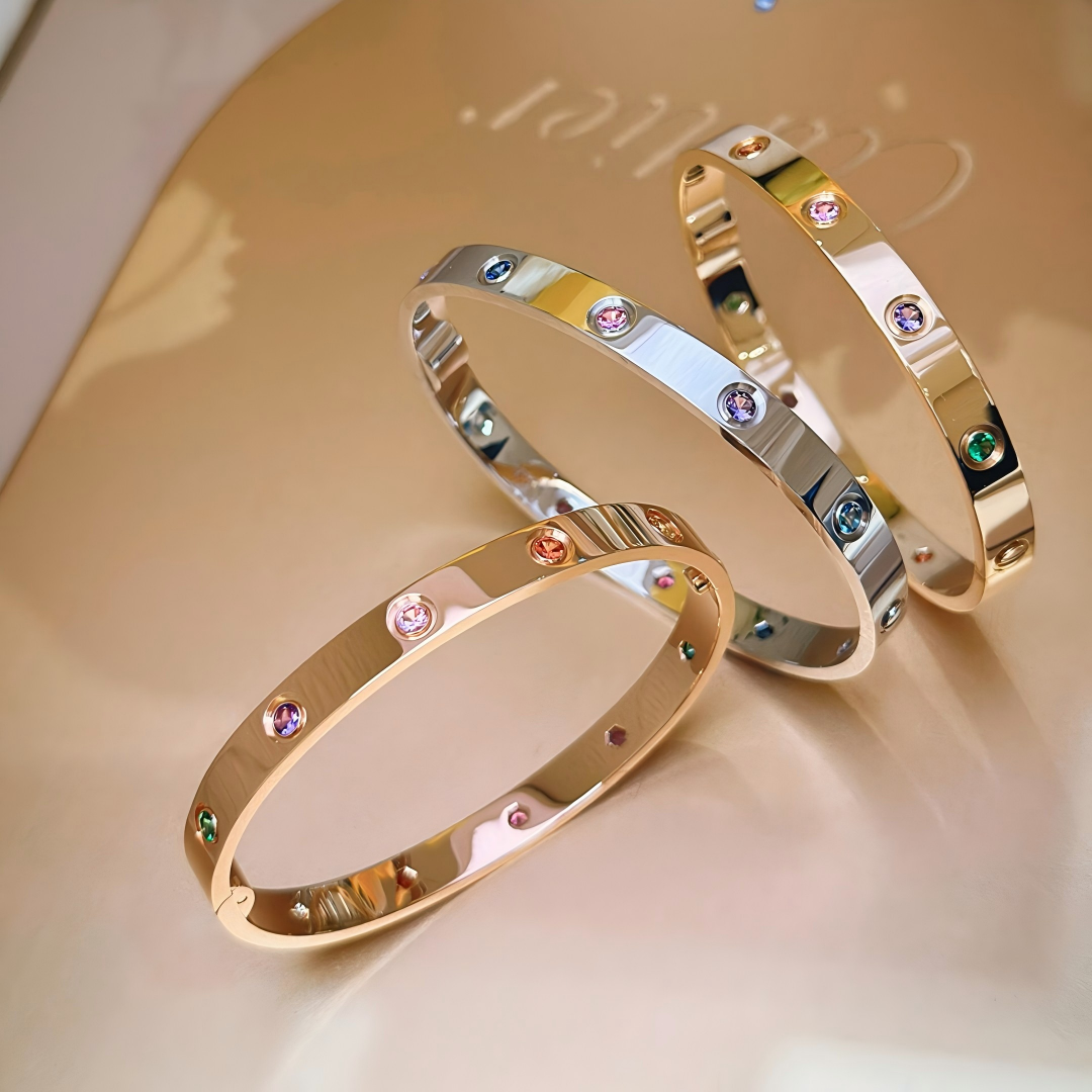 [Sprite Jewelry]2026 RAINBOW LOVE BRACELET 6.1MM  10 DIAMONDS