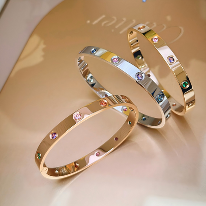 [Sprite Jewelry]2026 RAINBOW LOVE BRACELET 6.1MM  10 DIAMONDS