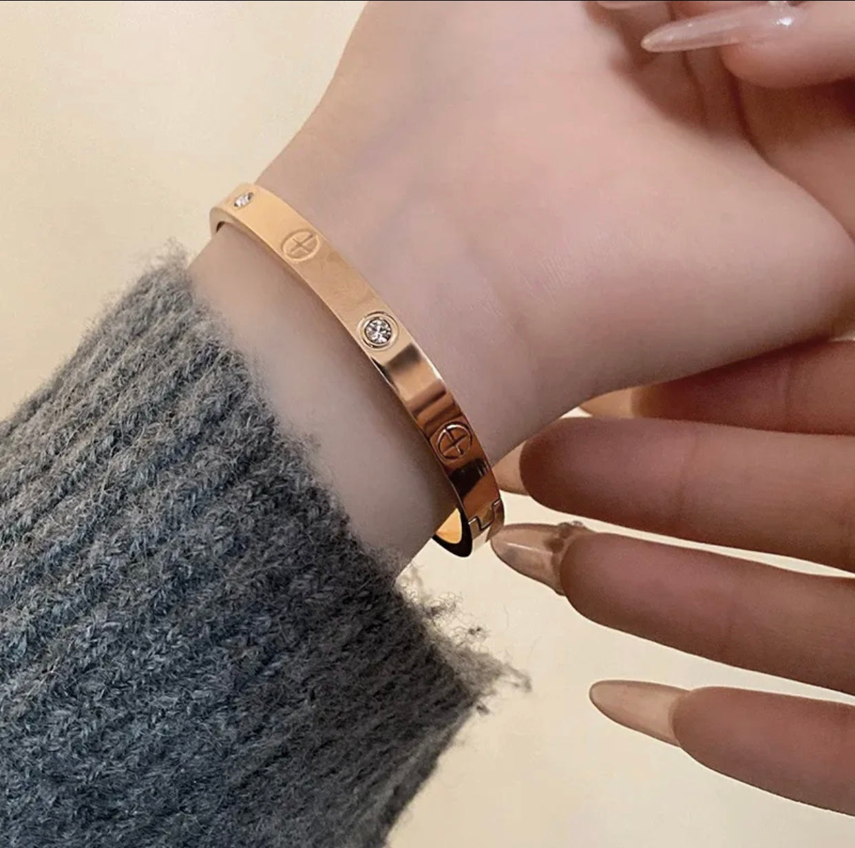 [Sprite Jewelry]2026 RAINBOW LOVE BRACELET 6.1MM  10 DIAMONDS