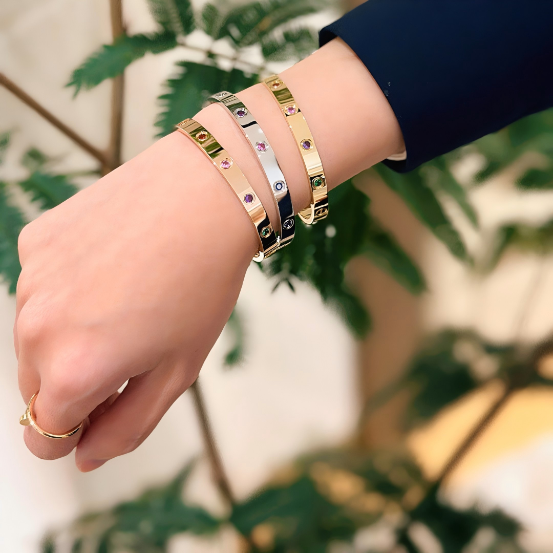 [Sprite Jewelry]2026 RAINBOW LOVE BRACELET 6.1MM  10 DIAMONDS