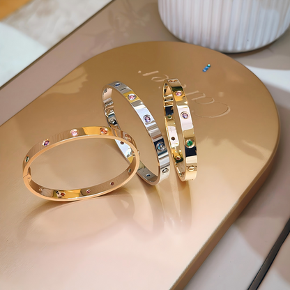 [Sprite Jewelry]2026 RAINBOW LOVE BRACELET 6.1MM  10 DIAMONDS
