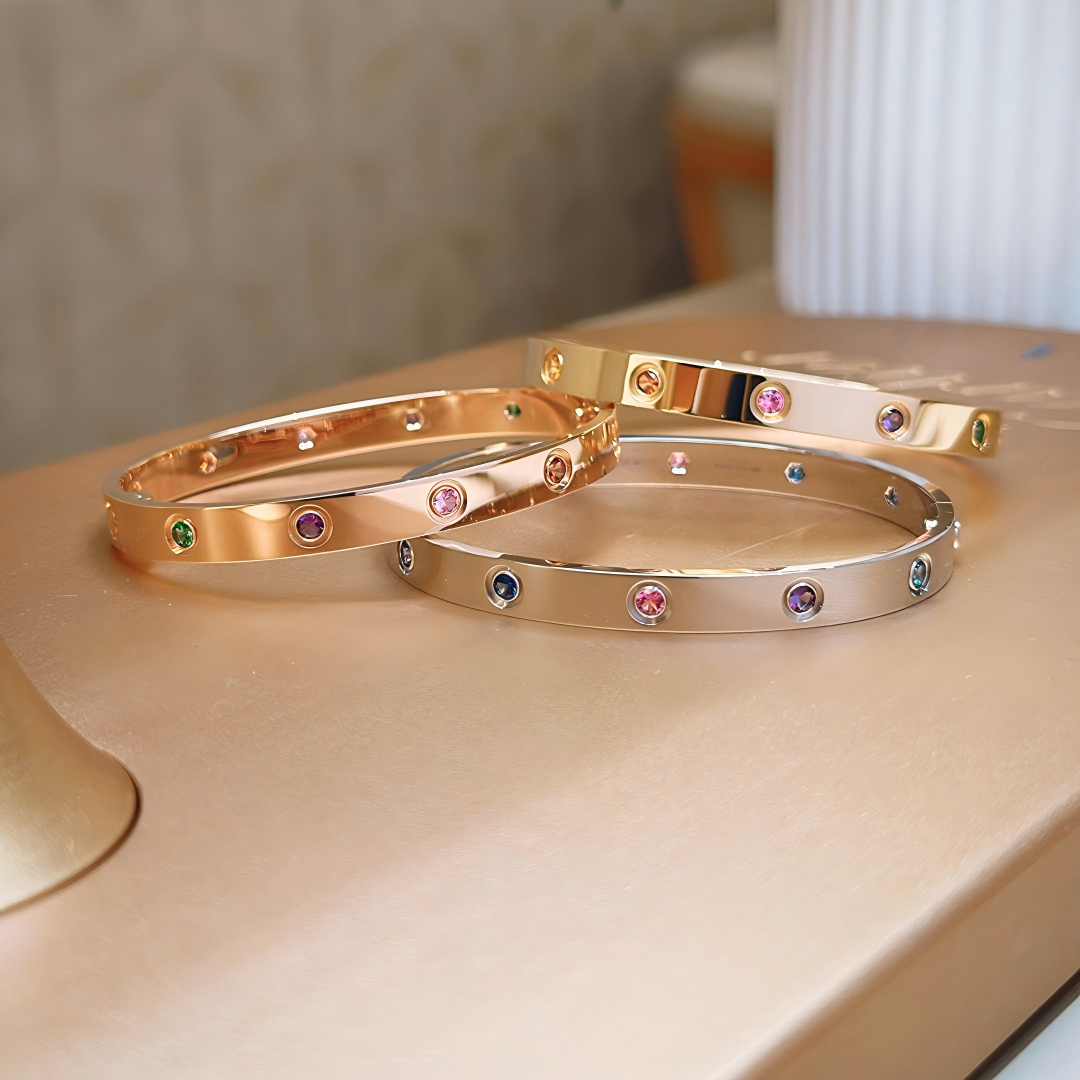 [Sprite Jewelry]2026 RAINBOW LOVE BRACELET 6.1MM  10 DIAMONDS
