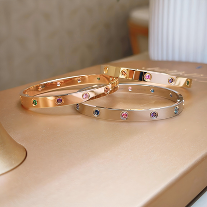 [Sprite Jewelry]2026 RAINBOW LOVE BRACELET 6.1MM  10 DIAMONDS
