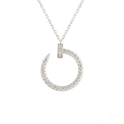 ¡®Sprite Jewelry¡¯JUSTE NECKLACE SILVER DIAMONDS