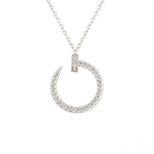 ¡®Sprite Jewelry¡¯JUSTE NECKLACE SILVER DIAMONDS