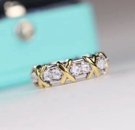 [Sprite Jewelry]Classic Gold Diamond Ring
