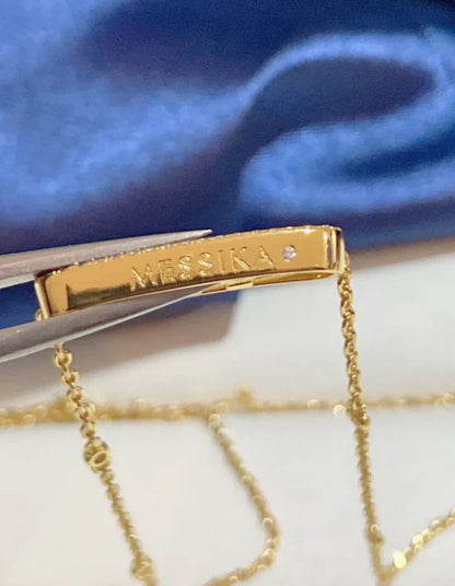 [Sprite Jewelry] MK MOVE FULL DIAMOND NECKLACE