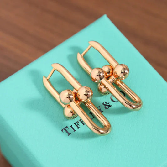 [Sprite Jewelry]TF HORSESHOE BUCKLE EARRINGS