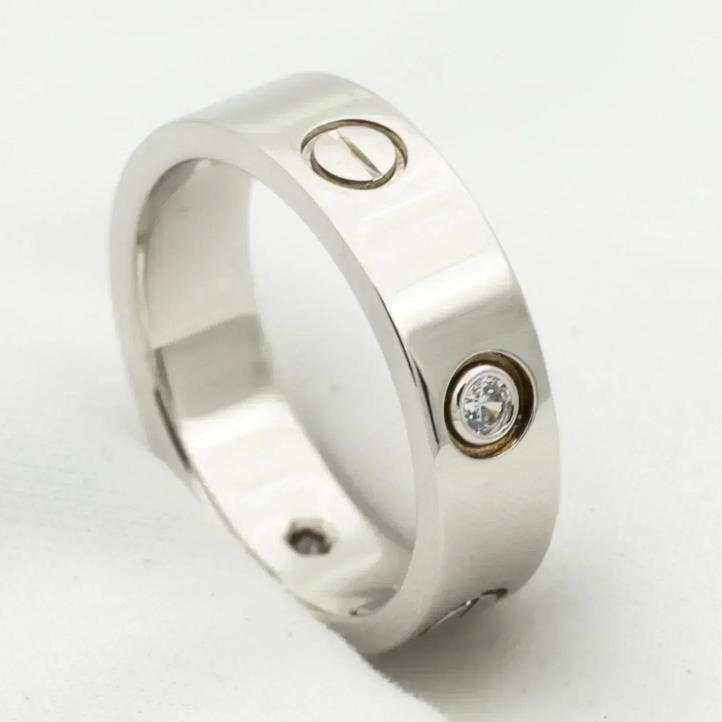 ¡®Sprite Jewelry¡¯LOVE RING 5.5MM 3 DIAMONDS SILVER