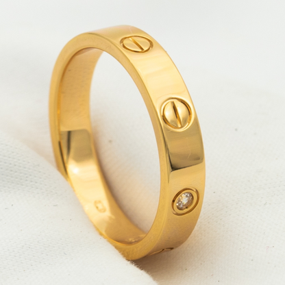 ¡®Sprite Jewelry¡¯LOVE RING 4MM 1 DIAMOND PINK GOLD