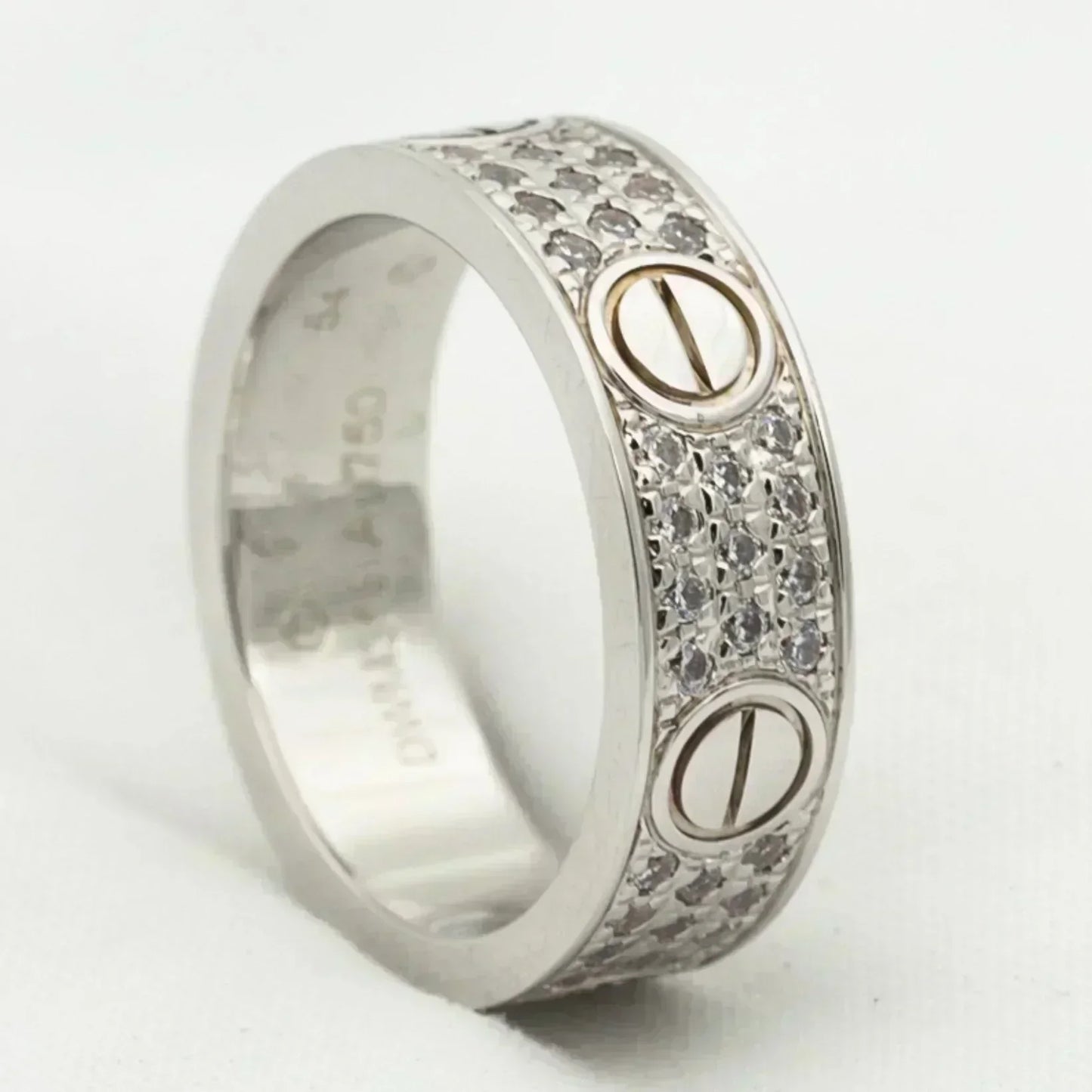 ¡®Sprite Jewelry¡¯LOVE RING 5.5MM DIAMONDS PAVED