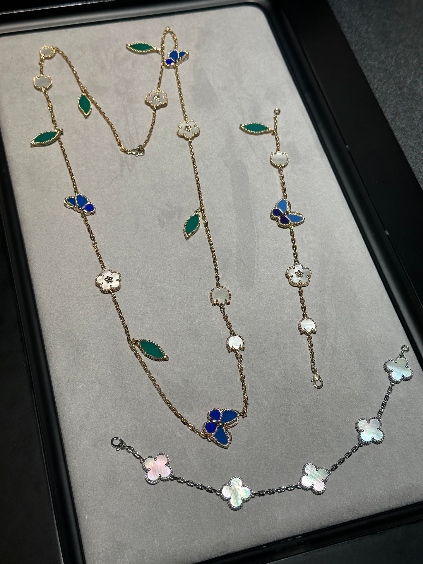 [Sprite Jewelry] 26 NEW CLOVER 15 MOTIFS LUCKY NECKLACE