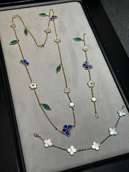 [Sprite Jewelry] 26 NEW CLOVER 15 MOTIFS LUCKY NECKLACE