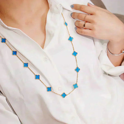 ¡®Sprite Jewelry¡¯CLOVER 20 MOTIFS TURQUOISE GOLD