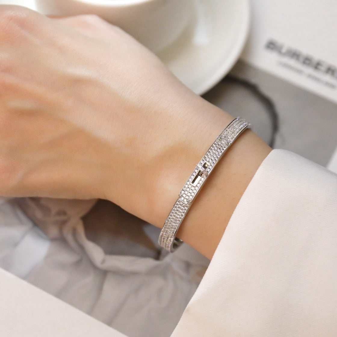 ¡®Sprite Jewelry¡¯KELLY BRACELET DIAMOND PAVED