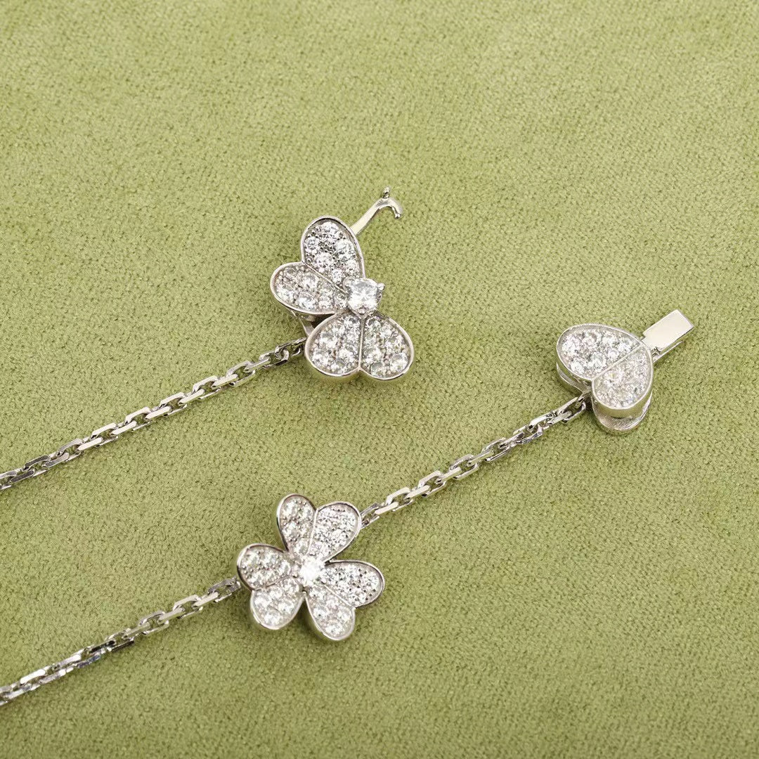 ¡®Sprite Jewelry¡¯FRIVOLE SILVER 9 FLOWERS NECKLACE