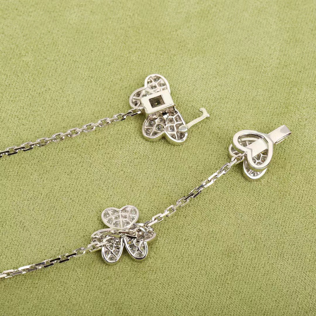 ¡®Sprite Jewelry¡¯FRIVOLE SILVER 9 FLOWERS NECKLACE