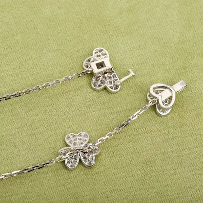 ¡®Sprite Jewelry¡¯FRIVOLE SILVER 9 FLOWERS NECKLACE