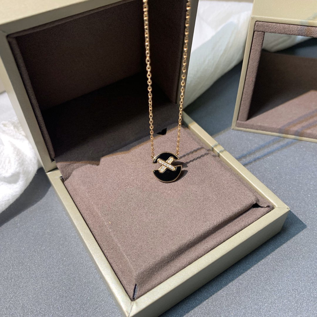 ¡®Sprite Jewelry¡¯JEUX DE PINK GOLD DIAMOND NECKLACE