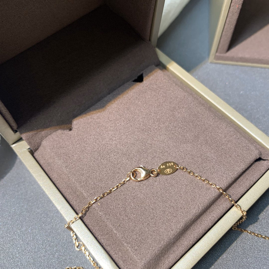 ¡®Sprite Jewelry¡¯JEUX DE PINK GOLD DIAMOND NECKLACE