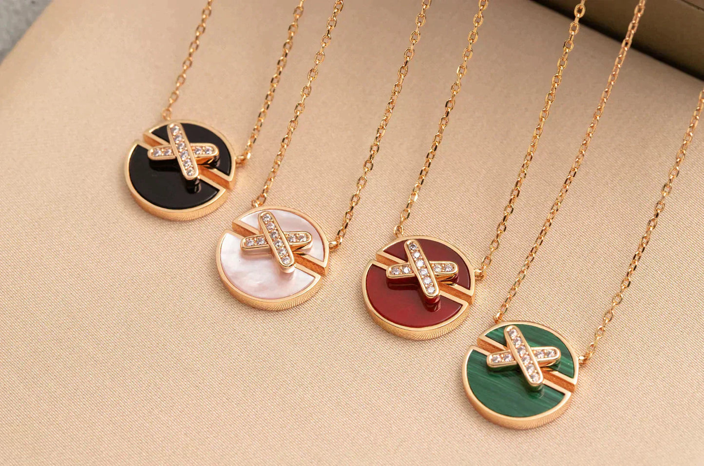 ¡®Sprite Jewelry¡¯JEUX DE ROSE GOLD DIAMOND NECKLACE
