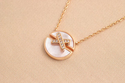 ¡®Sprite Jewelry¡¯JEUX DE ROSE GOLD DIAMOND NECKLACE