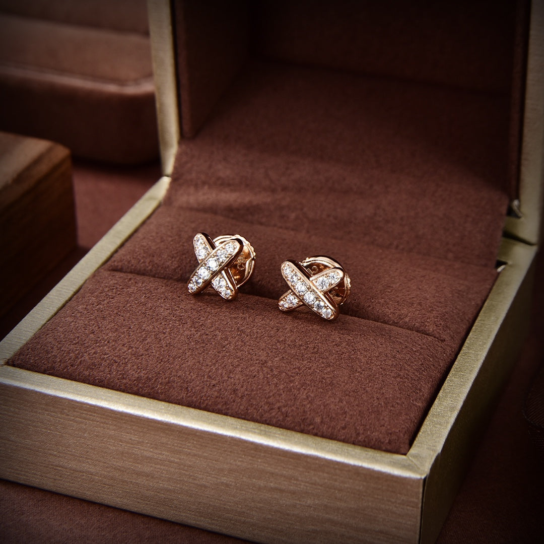 ¡®Sprite Jewelry¡¯JEUX DE GOLD DIAMOND EARRINGS