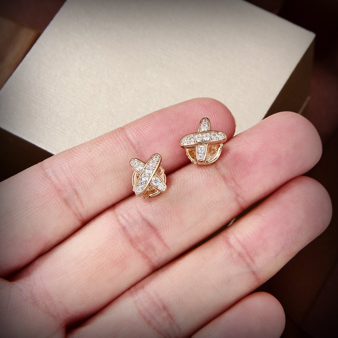 ¡®Sprite Jewelry¡¯JEUX DE GOLD DIAMOND EARRINGS