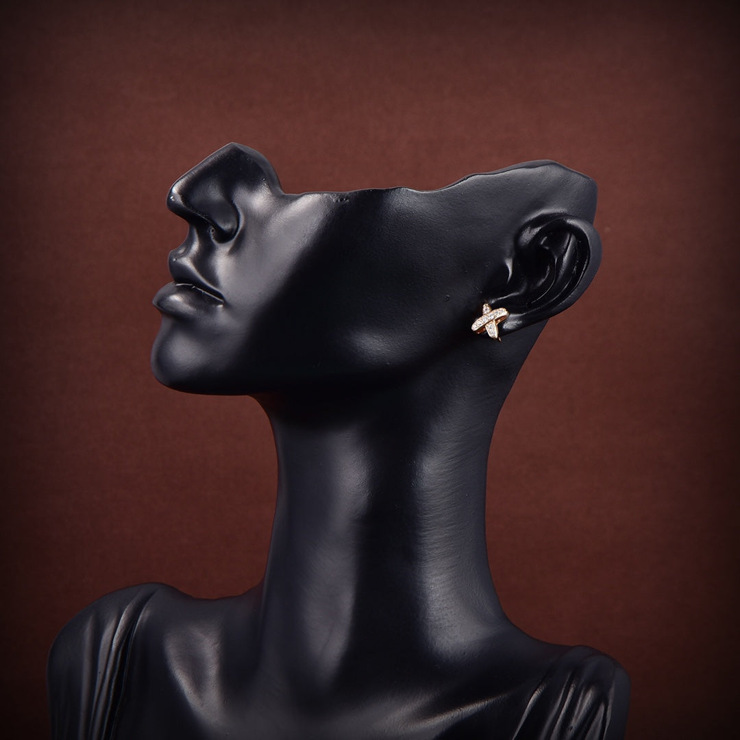 ¡®Sprite Jewelry¡¯JEUX DE GOLD DIAMOND EARRINGS