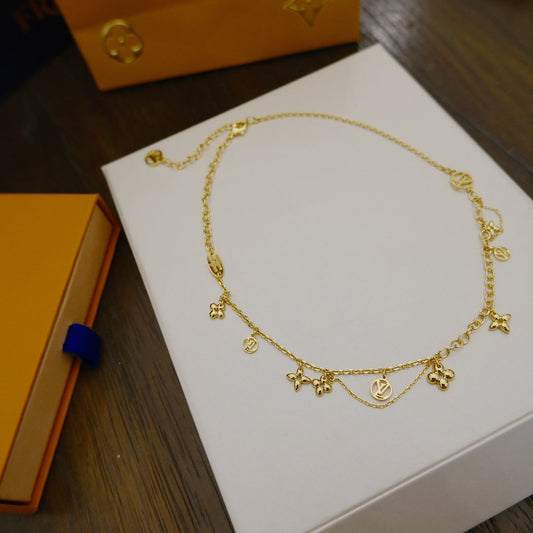 ¡®Sprite Jewelry¡¯BLOOMING SUPPLE NECKLACE BRASS