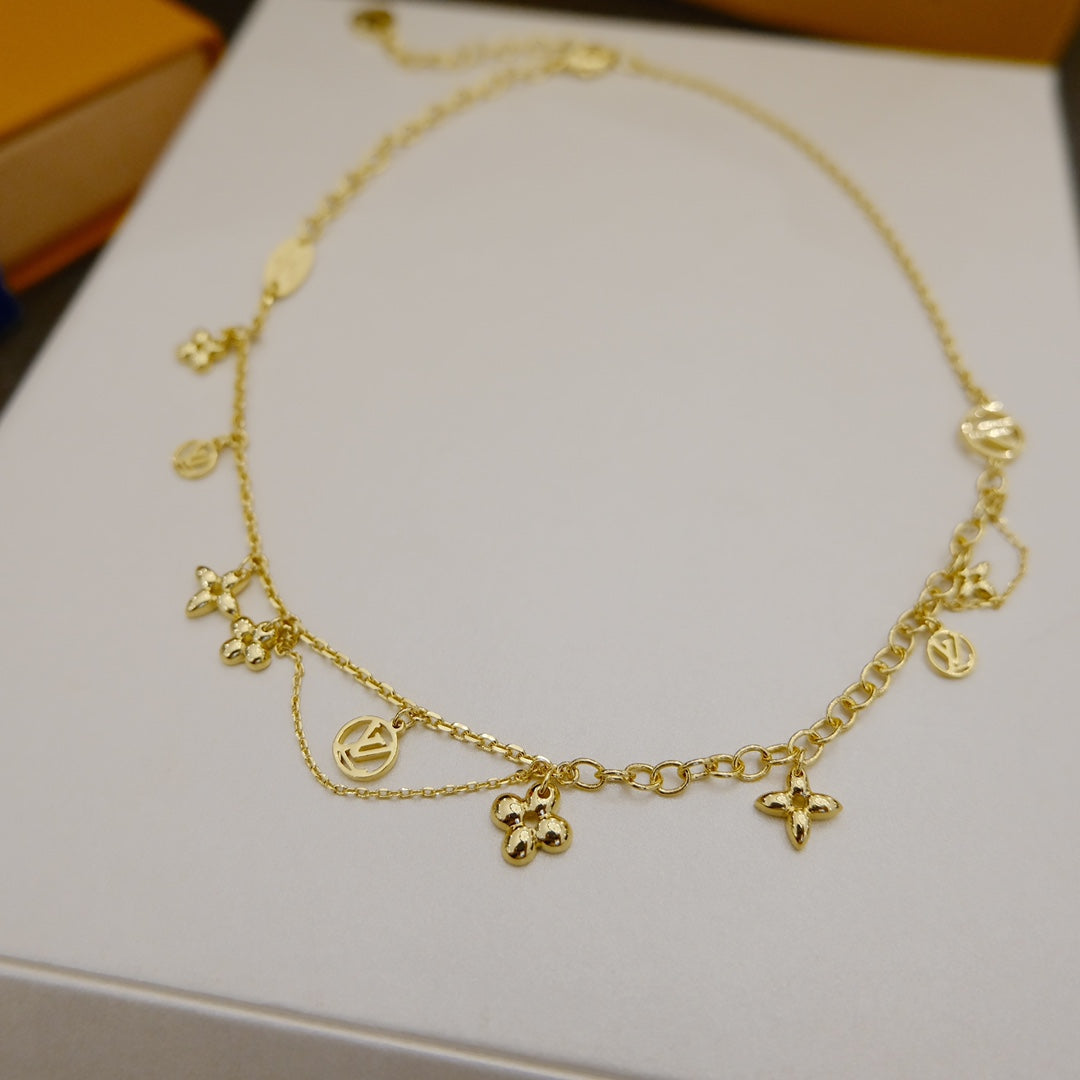 ¡®Sprite Jewelry¡¯BLOOMING SUPPLE NECKLACE BRASS