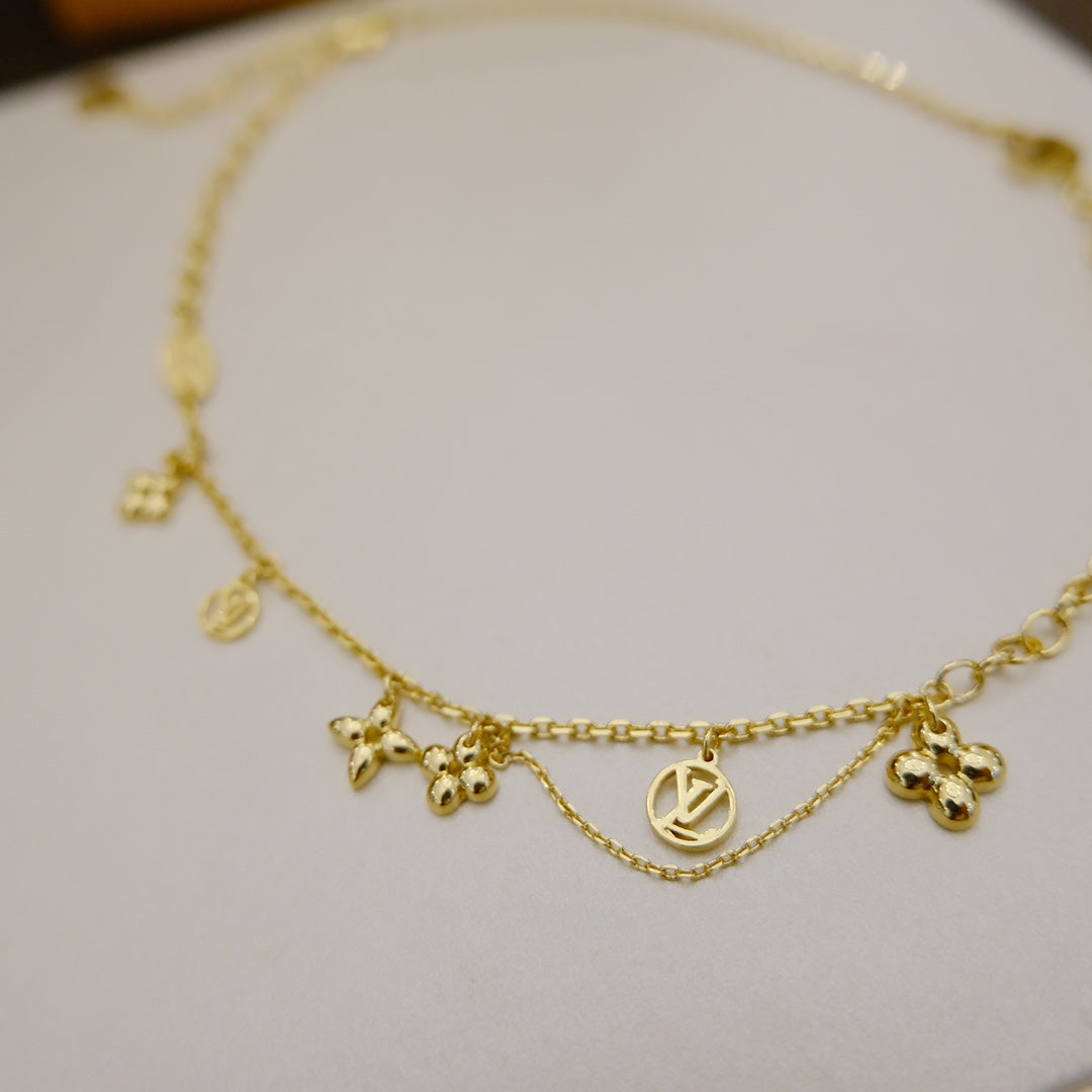 ¡®Sprite Jewelry¡¯BLOOMING SUPPLE NECKLACE BRASS