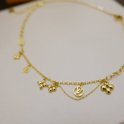 ¡®Sprite Jewelry¡¯BLOOMING SUPPLE NECKLACE BRASS