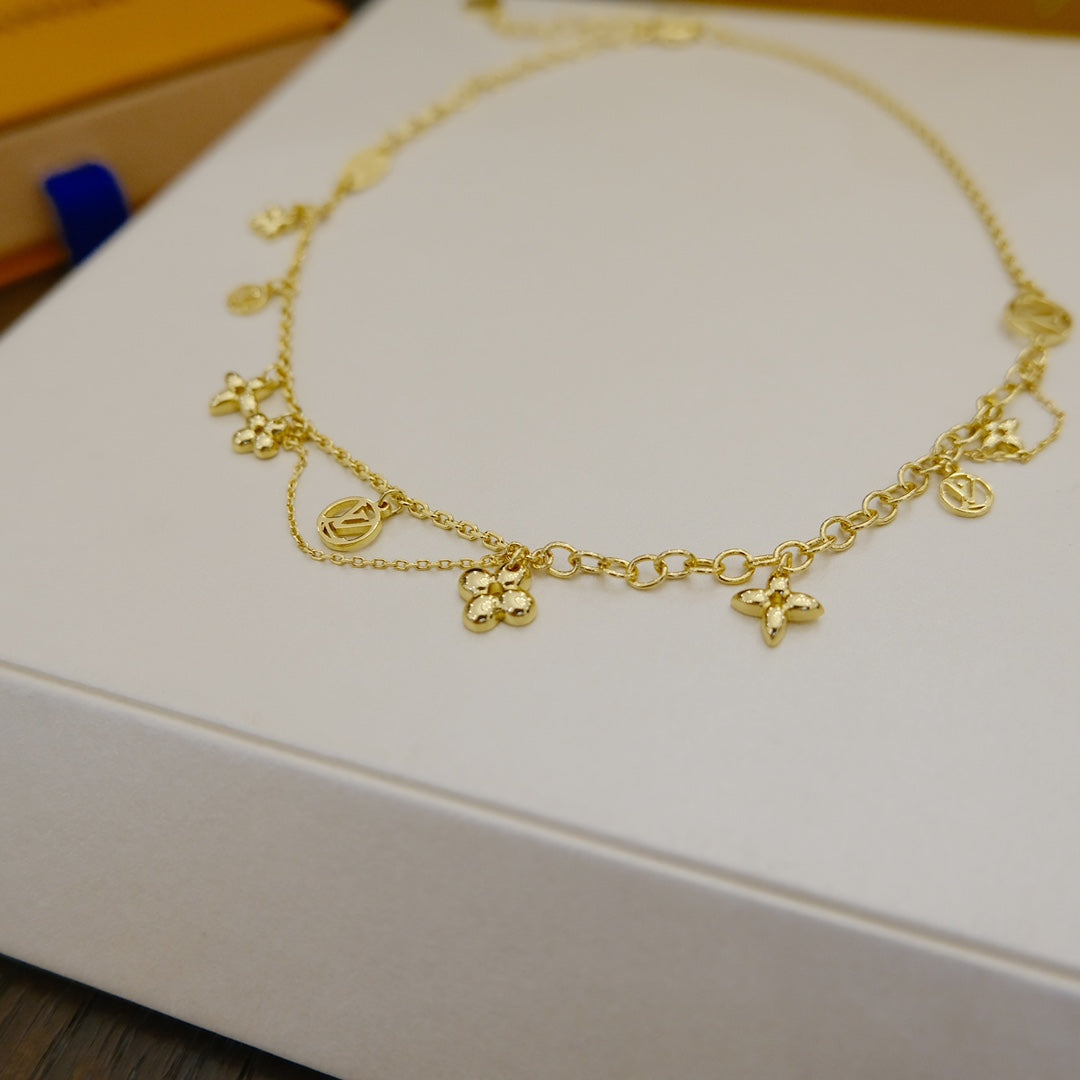 ¡®Sprite Jewelry¡¯BLOOMING SUPPLE NECKLACE BRASS