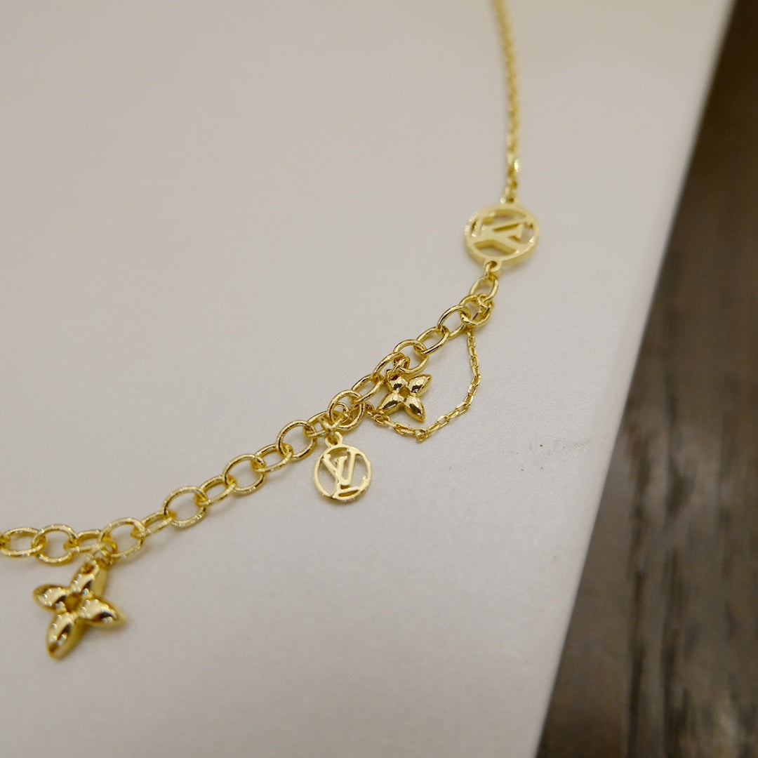 ¡®Sprite Jewelry¡¯BLOOMING SUPPLE NECKLACE BRASS