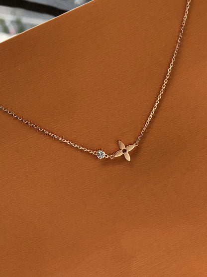 ¡®Sprite Jewelry¡¯BLOSSOM PENDANT PINK GOLD AND DIAMOND