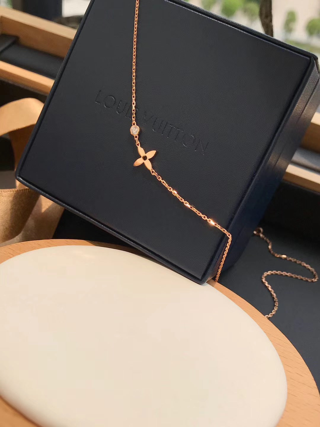 ¡®Sprite Jewelry¡¯BLOSSOM PENDANT PINK GOLD AND DIAMOND