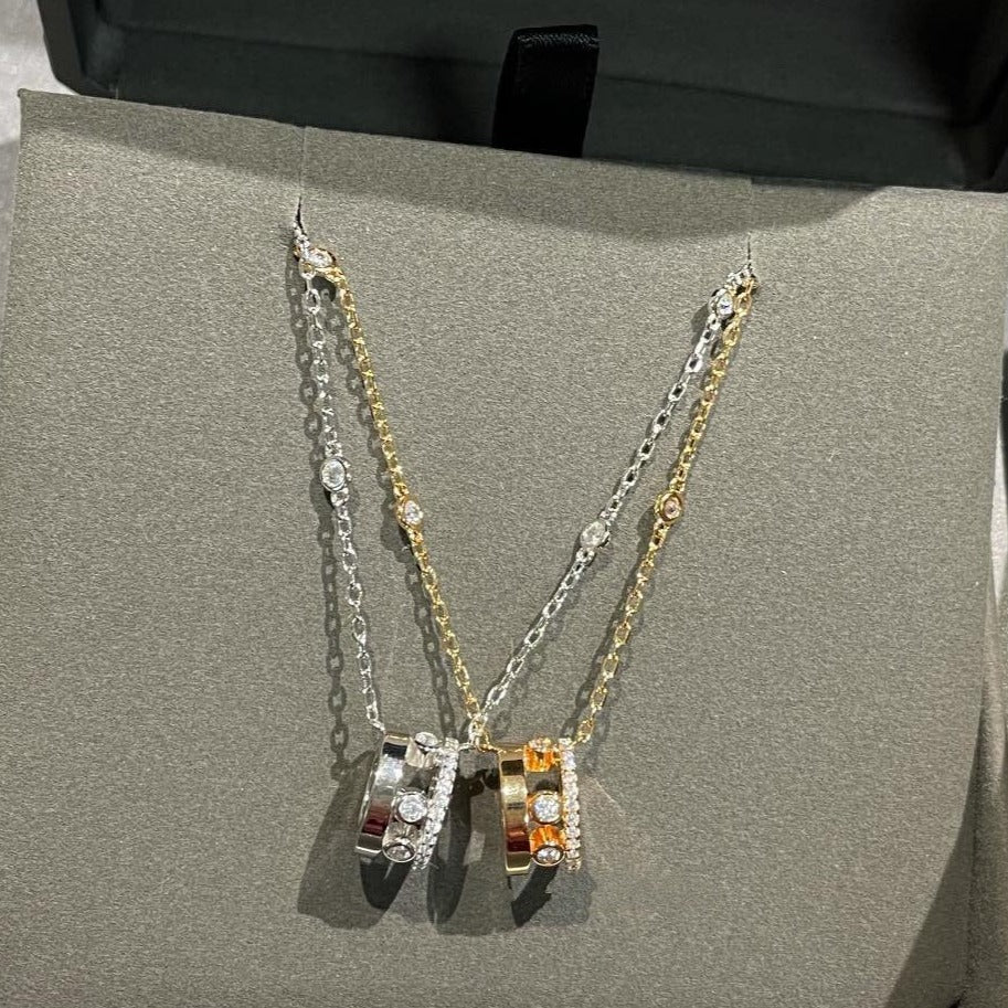 [Sprite Jewelry]CHAIN MOVE ROMANE PEDAND NECKLACE