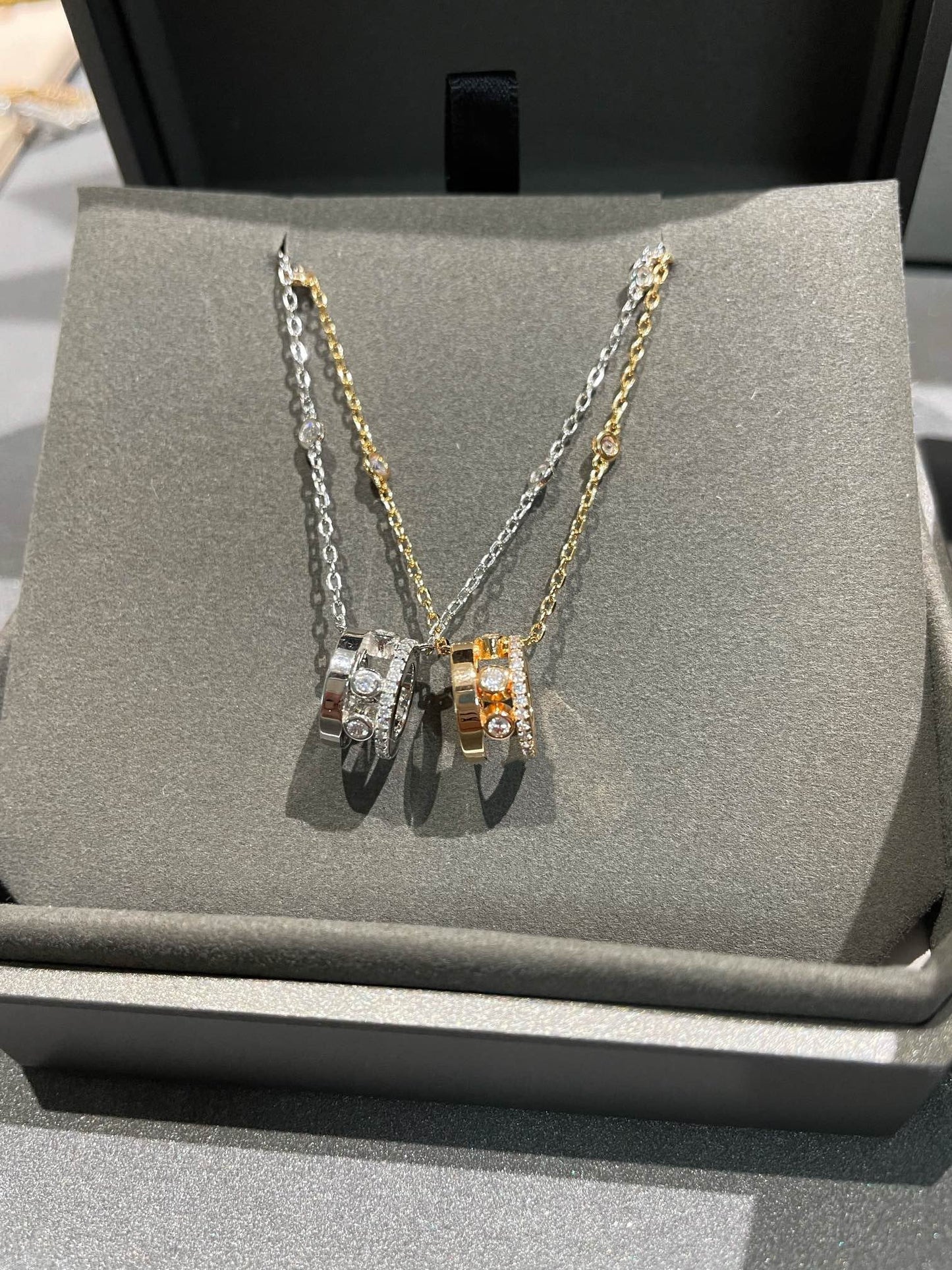 [Sprite Jewelry]CHAIN MOVE ROMANE PEDAND NECKLACE