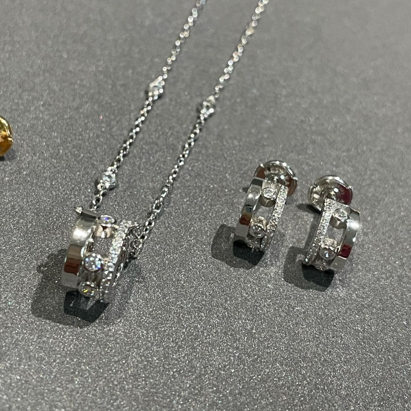 [Sprite Jewelry]CHAIN MOVE ROMANE PEDAND NECKLACE