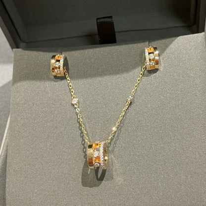[Sprite Jewelry]CHAIN MOVE ROMANE PEDAND NECKLACE