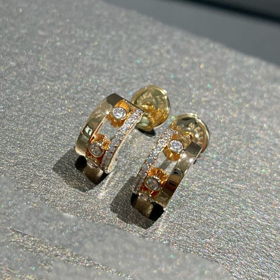 [Sprite Jewelry]MOVE ROMANE EARRINGS DIAMOND