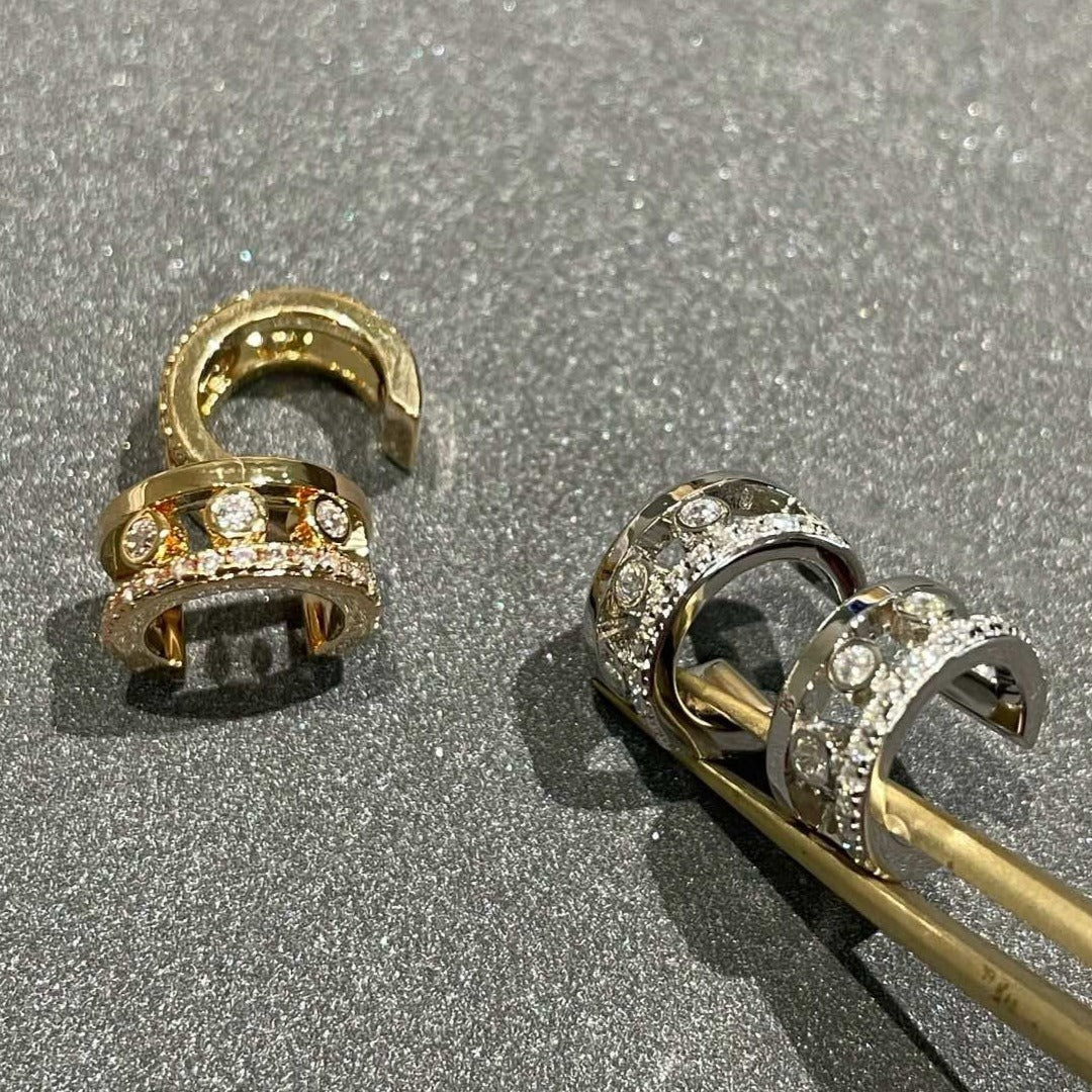 [Sprite Jewelry]MOVE ROMANE EARRINGS DIAMOND