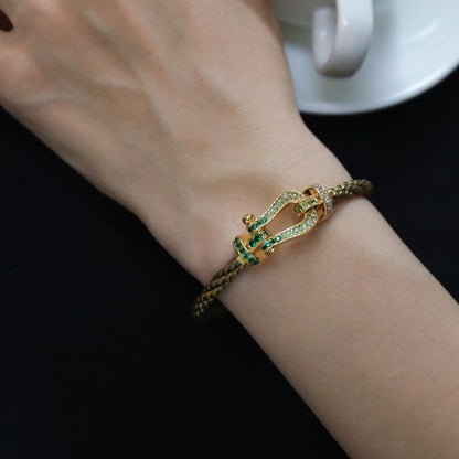 ¡®Sprite Jewelry¡¯FORCE 10 GOLD GREEN DIAMOND PAVED