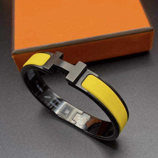 ¡®Sprite Jewelry¡¯CLIC HM SO BLACK YELLOW BRACELET