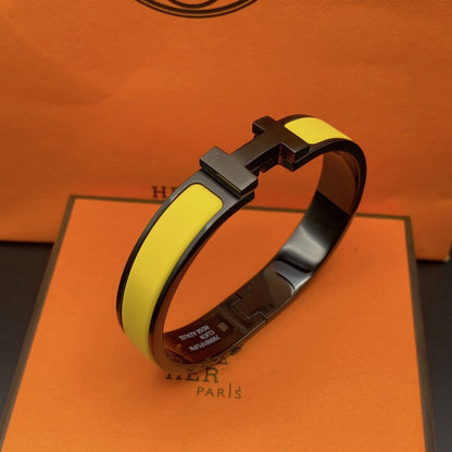 ¡®Sprite Jewelry¡¯CLIC HM SO BLACK YELLOW BRACELET