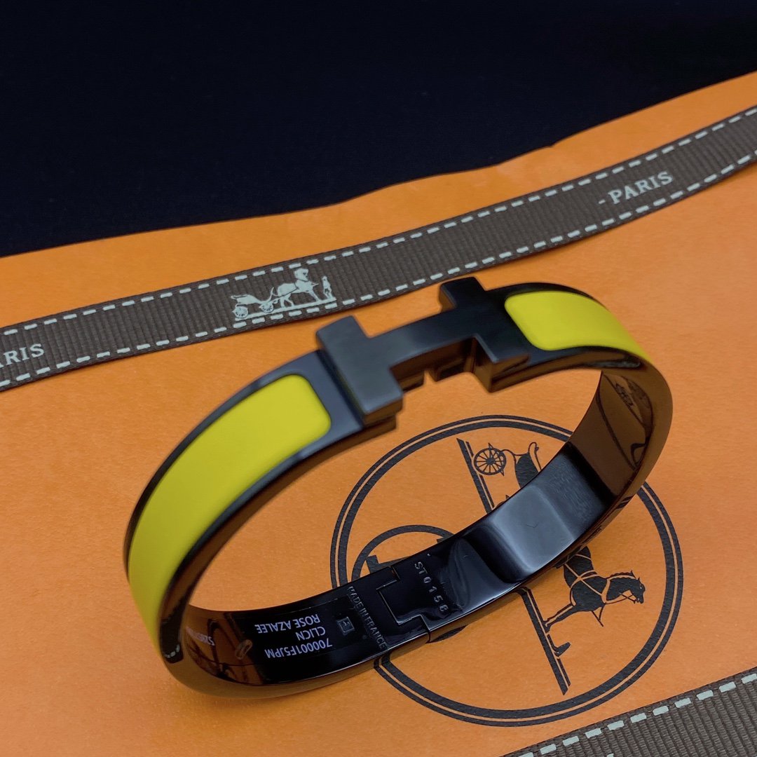 ¡®Sprite Jewelry¡¯CLIC HM SO BLACK YELLOW BRACELET