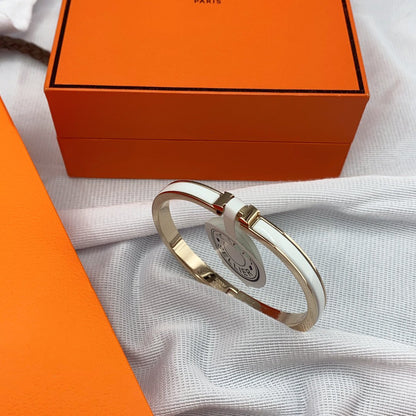 ¡®Sprite Jewelry¡¯CLASSIC HM CLIC WHITE 8MM ENAMEL BRACELET