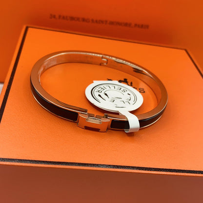 ¡®Sprite Jewelry¡¯CLASSIC HM CLIC BLACK 8MM ENAMEL BRACELET