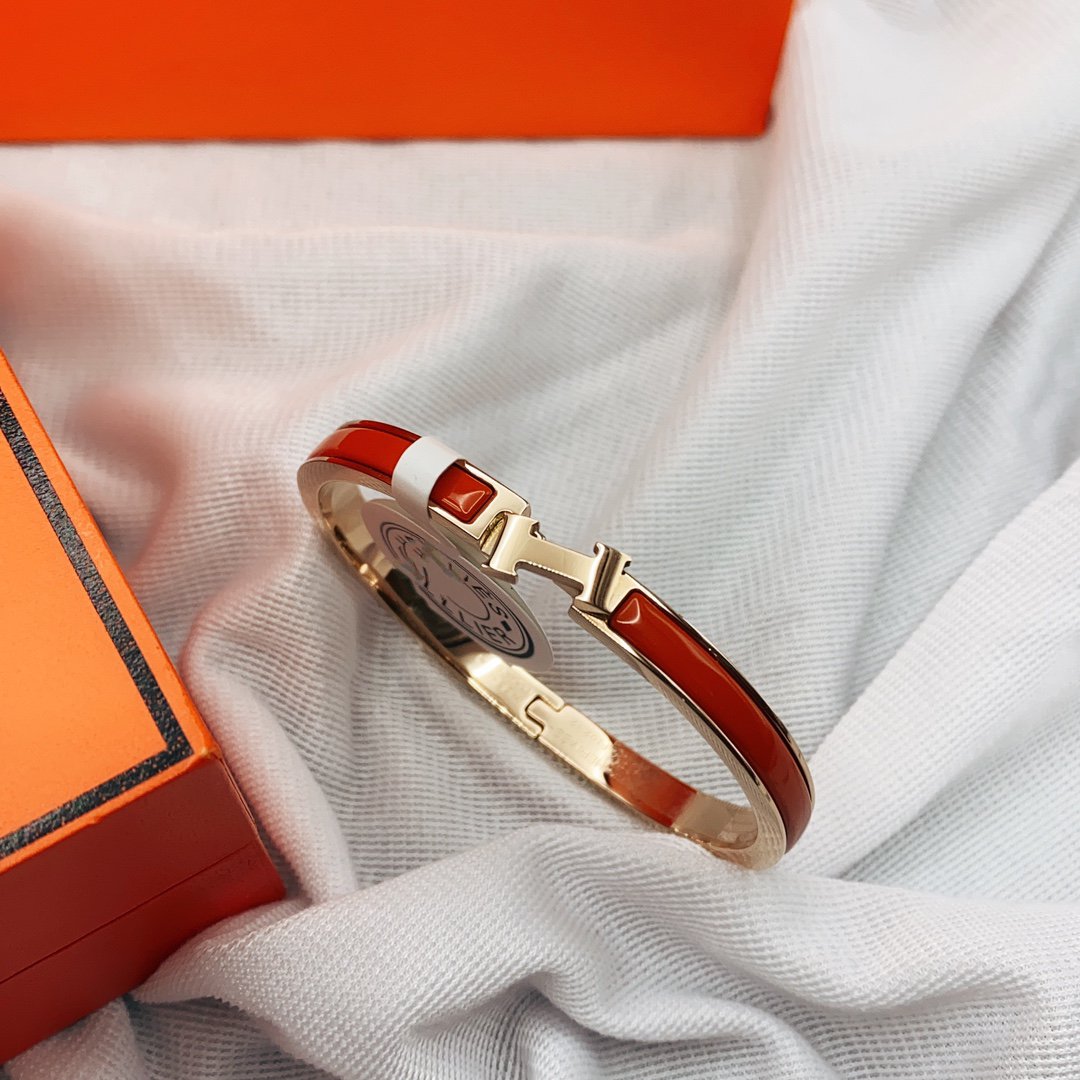 ¡®Sprite Jewelry¡¯CLASSIC HM CLIC RED 8MM ENAMEL BRACELET